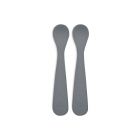 Lot de 2 cuillères souple silicone Storm Grey