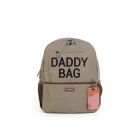 Sac à dos à langer Daddy bag canvas Kaki