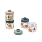 Lot de 4 pots de conservation Dominique Universe Classic navy