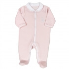 Pyjama velours Sophie la girafe 3 mois rose