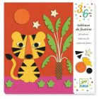 Activités de collages en feutrine pour enfant Douces créatures