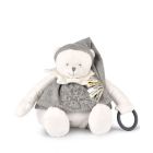 Peluche d'éveil Ours 30 cm Argent