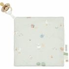 Doudou attache-tétine en gaze de coton - Little Farm