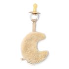 Doudou attache-tétine Lune - Pure Soft Beige