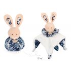 Doudou Boule -Lapin blanc 3 en 1