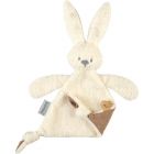 Doudou Lapidou Teddy triangle phosphorescent Glow avec motif imprimé vanille 36 cm