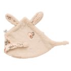 Doudou lapin petit coeur fausse fourrure angora Secret cottage