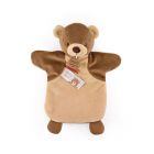 Doudou marionnette à main Ours