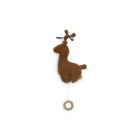 Doudou musical Lama caramel