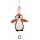 Peluche musicale Pingouin Caramel