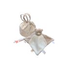 Doudou Nouky avec pochon cadeau