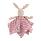 Doudou plat personnalisable La Grande Famille Lapin