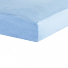 Drap housse 40x80 cm Bleu ciel