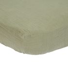 Drap-housse -  Pure Olive - 70 x 140/150 cm