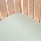 Drap housse Vert Argile 60 x 120 cm