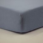 Drap housse 45x85 cm - Bleu layette