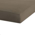Drap housse brun 60 x 120 cm