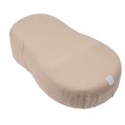 Drap housse Cocoonababy Fleur de coton Avoine