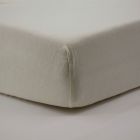 Drap housse Ecru 60x120 cm Jersey