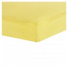 Drap housse jaune 60 x 120 cm