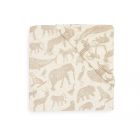 Drap-housse Jersey 40/50 x 80/90 cm Animals Nougat