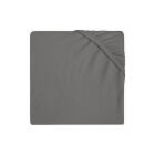 Drap housse 40x80 cm en Jersey Storm Grey