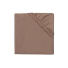 Drap housse 60x120 cm Jersey Milky Coffee