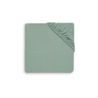 Drap housse 60x120 cm en Jersey Ash green