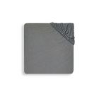 Drap housse 60x120 cm en Jersey Storm Grey