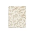 Drap housse 70x140 cm Jersey Animals Nougat
