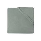 Drap housse 70x140 cm en Jersey Ash Green