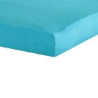 Drap housse turquoise 60 x 120 cm