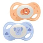 Duo de sucettes anatomiques Lion et Éléphant 18 mois et +