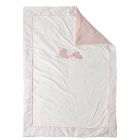 Couverture velours 100 x 135 cm Alice et Pomme