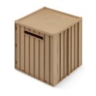 Boîte de rangement avec couvercle Elijah Oat