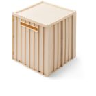 Boîte de rangement avec couvercle Elijah Sandy
