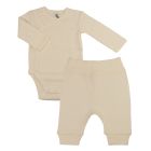 Ensemble body et pantalon 6 mois Sable