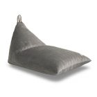 Pouf enfant Essaouira Velvet Slate Grey