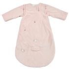 Gigoteuse  hiver manches détachable Fanfan velours rose