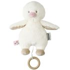 Peluche musical caneton Fanfan blanc