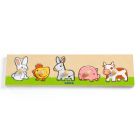 Puzzle en bois gros boutons Farm'n'co