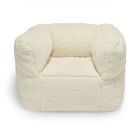 Fauteuil enfant Beanbag Teddy Cream white