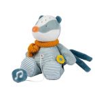Mini peluche musicale Felix le blaireau