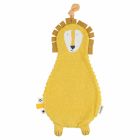 Doudou plat attache sucette Mr Lion