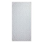 Serviette microfibre 180x90 cm - Fleurs vertes