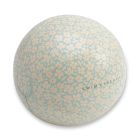 Ballon de plage fleurs vertes 51 cm