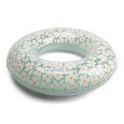 Bouée gonflable fleurs vertes 90 cm