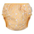 Couche de bain lavable fleurs jaunes 0-3 ans