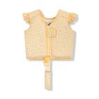 Gilet de natation fleurs jaunes 1-2 ans
