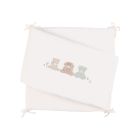Tour de lit en Veloudoux Fluffy Orso & Lily